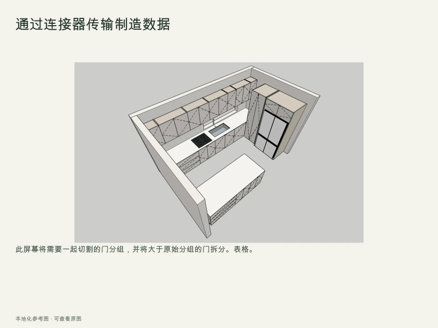 连接器门对齐组设置。大于原始图纸的组将被拆分并单独放置。